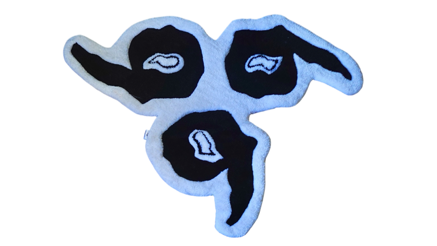 666 Geometric Symmetry Sigil Rug