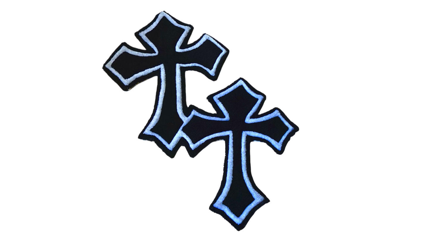 DoubleCross Rug Chrome Hearts Inspired