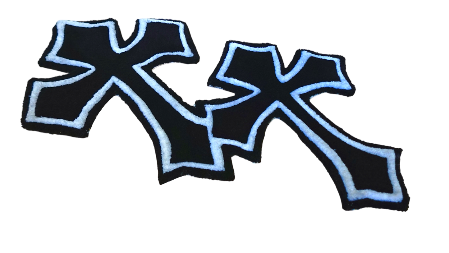 DoubleCross Rug Chrome Hearts Inspired