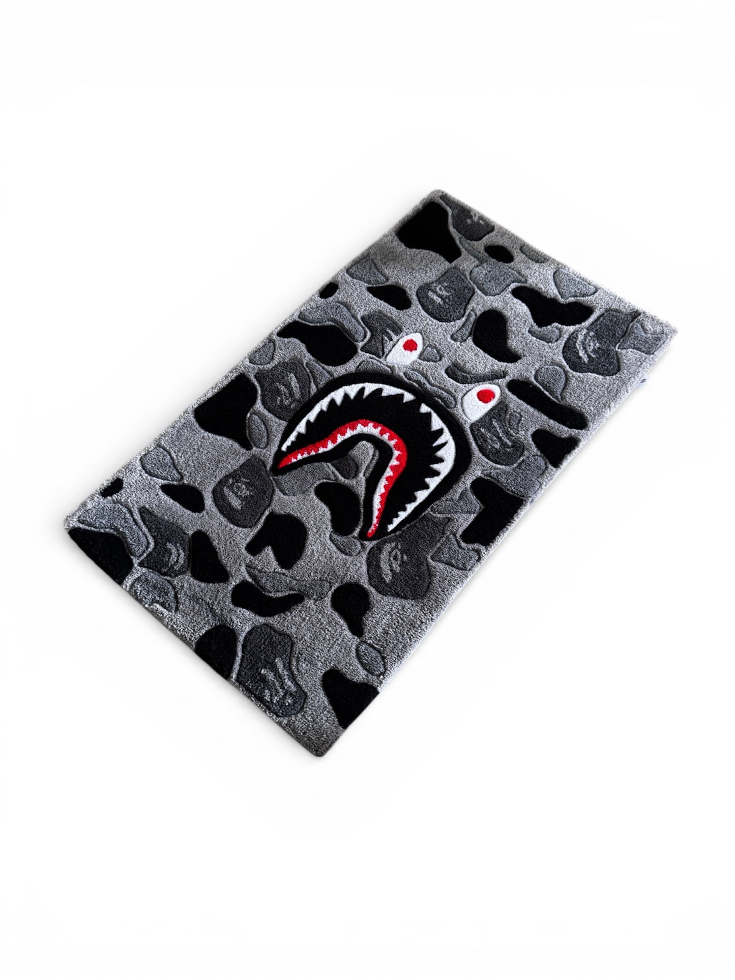 Grey BAPE CAMO Rug