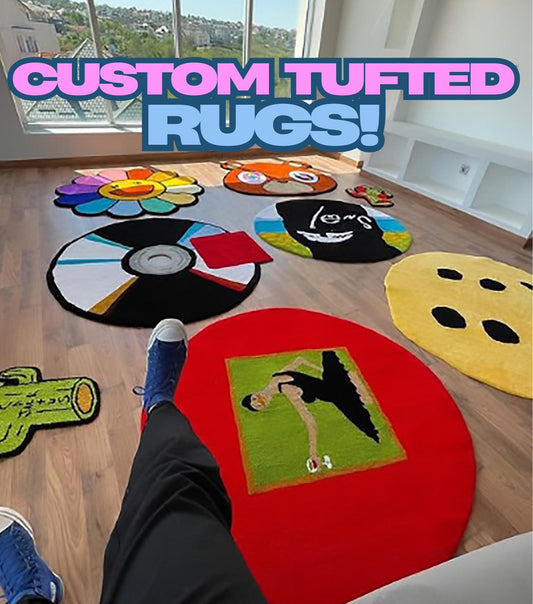 Custom Hand-Tufted Rugs- Choose Your Own Design!